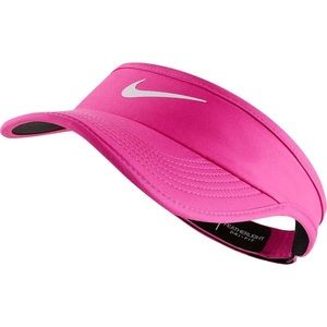 Pink Nike Tennis Visor